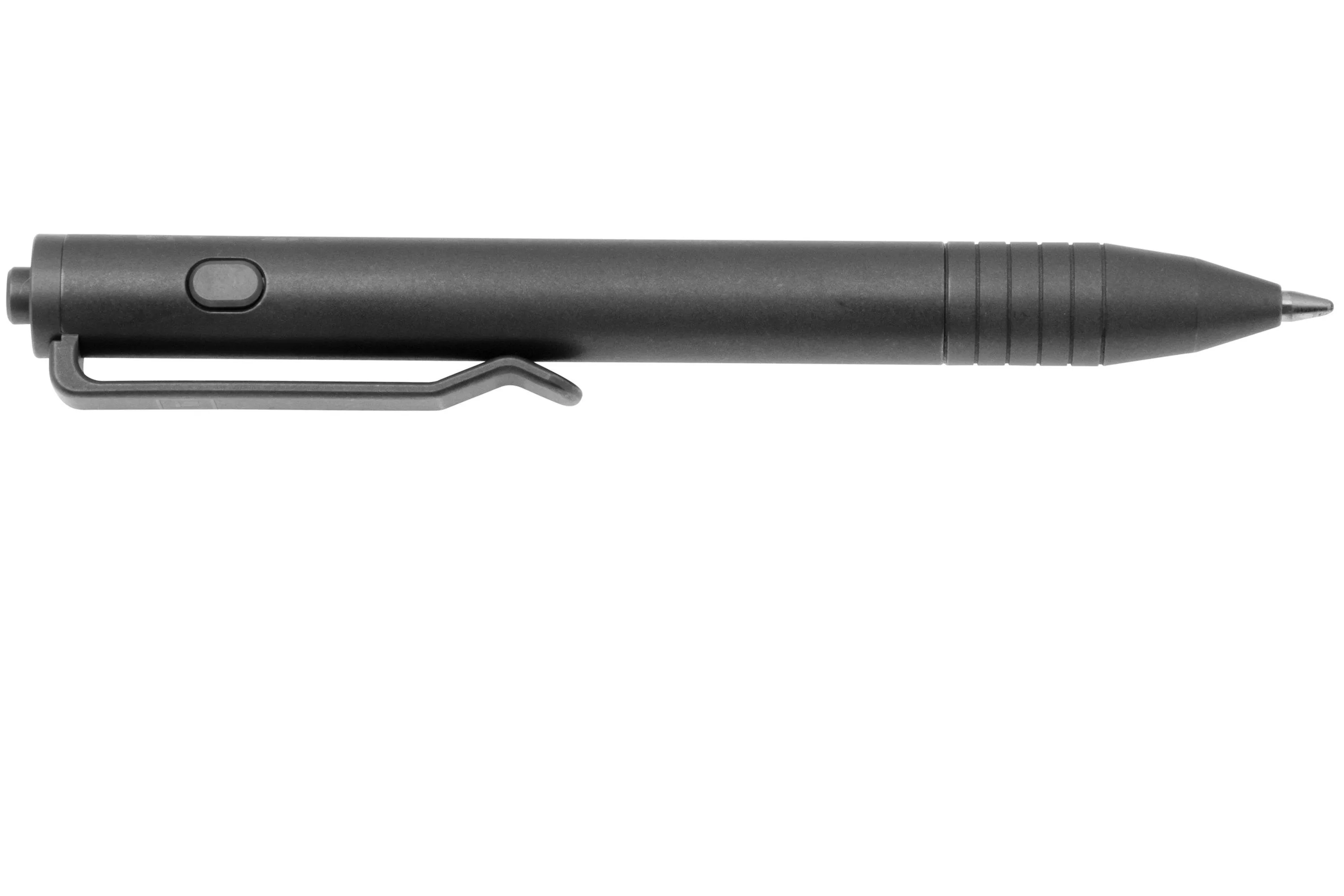 Big Idea Design Mini Dual Side Click Pen MDSC-SW Stonewashed Titanium, everyday carry pen, bolígrafo EDC
