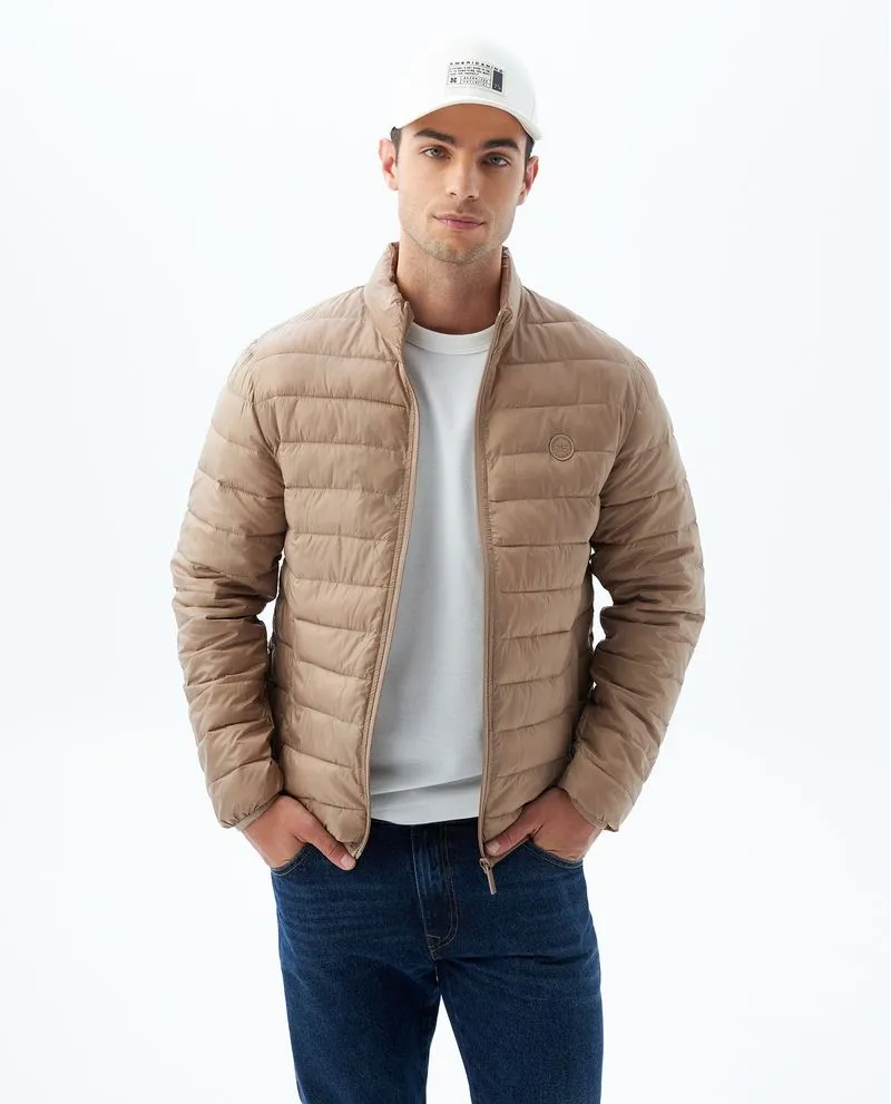 Chaqueta abullonada para hombre
