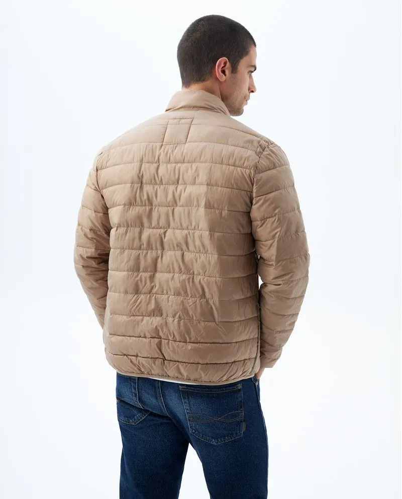 Chaqueta abullonada para hombre