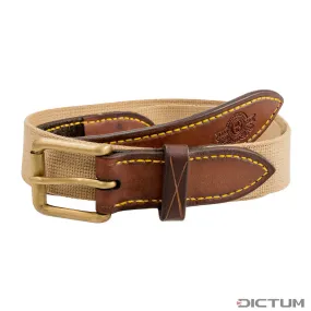 Cinturón Els & Co. Gürtel »Middelburg Elegance«, piel/tela