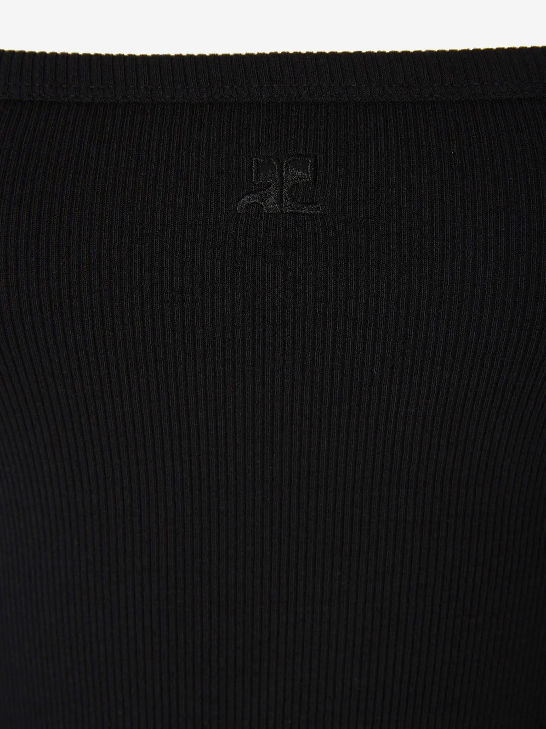 Courrèges Vestido Midi Punto