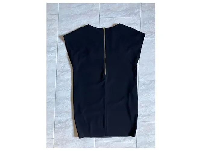 Impérial Vestidos Negro Gris 
