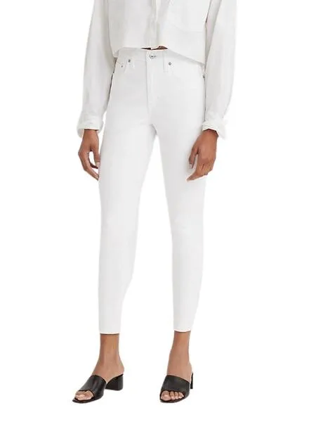 Pantalón Vaquero Levis 721 Blanco para Mujer