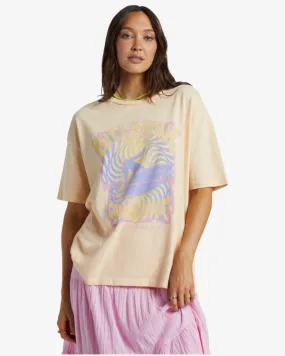 Since 73 - Camiseta oversize de manga corta para Mujer