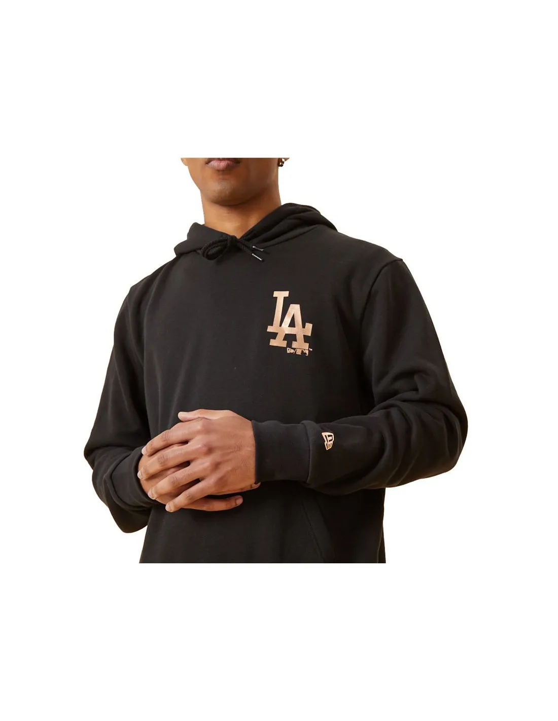 Sudadera New Era LA Dodger Metallic Logo Black M