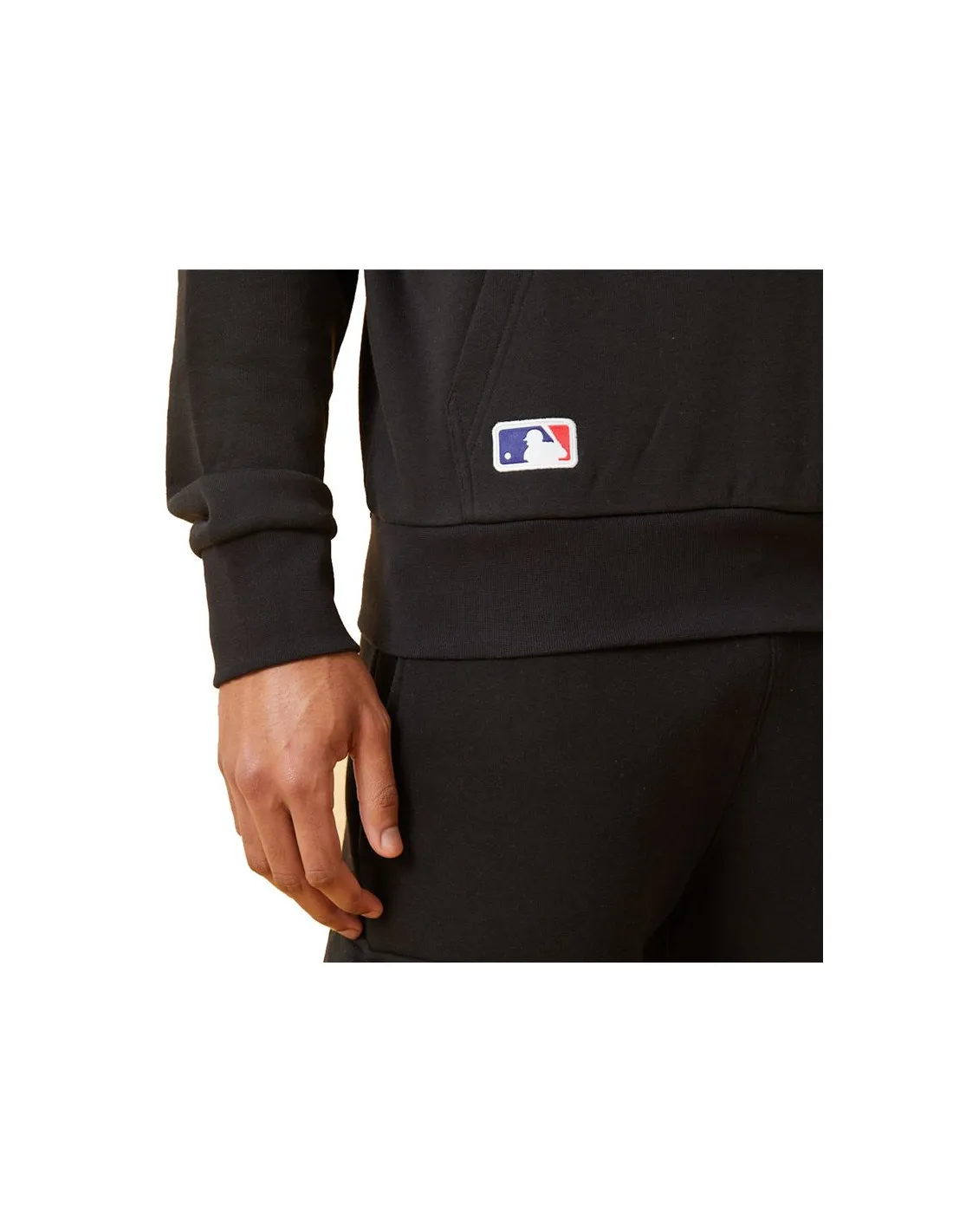 Sudadera New Era LA Dodger Metallic Logo Black M