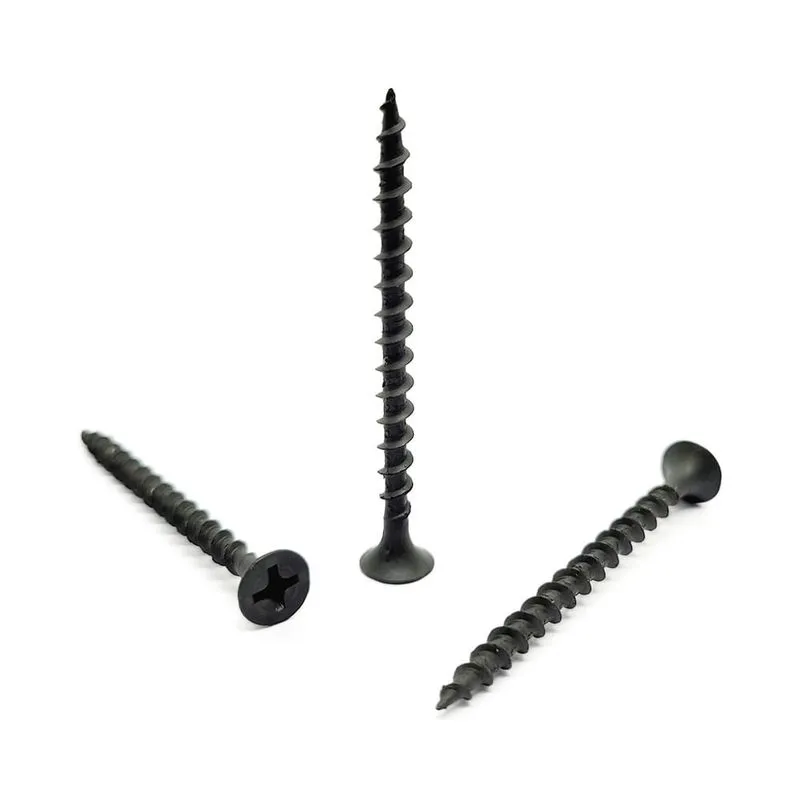 Tornillo Grueso para Aglomerado Negro #6 x 2" 20und | FijerSKU: 16441