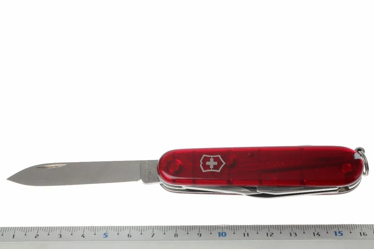 Victorinox Spartan rojo transparente 1.3603.T navaja suiza